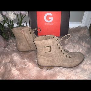 Guess Tan Boots; women’s size 8.5
